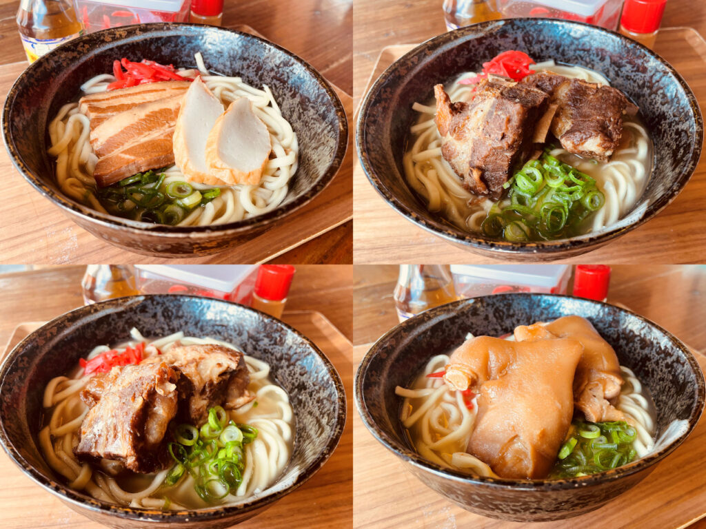 食べ比べ4種そば（4食）